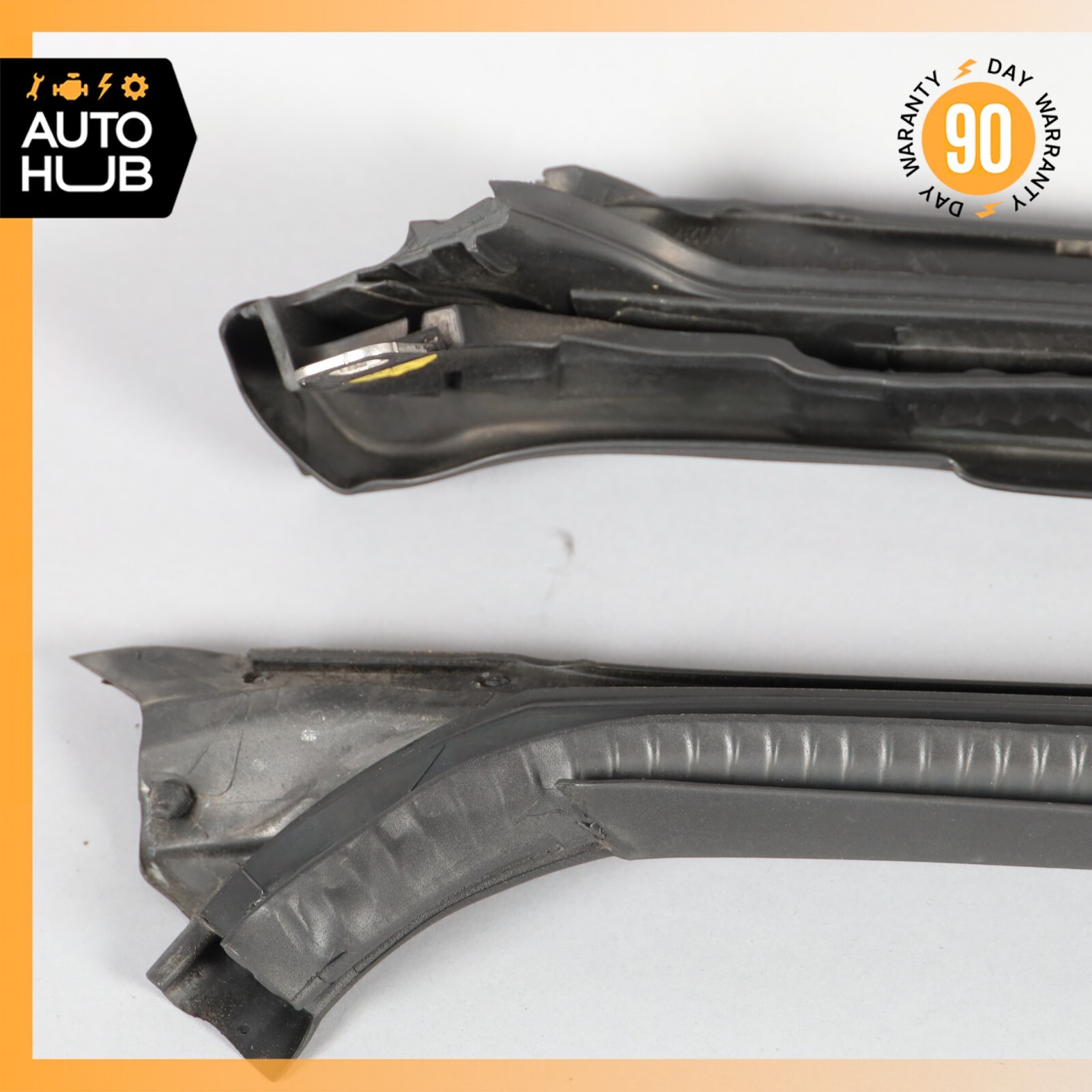 07-12 Bentley Continental GTC Left & Right A Pillar Weather Strip Gasket OEM 59k