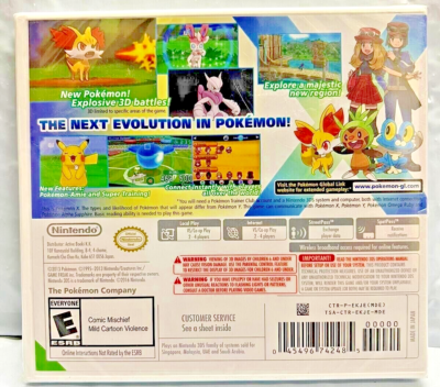 Pokemon X - Nintendo 3DS - New Factory Sealed | eBay