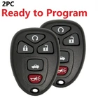 2 For 2006 2007 2008 2009 2010 2011 2012 2013 Chevrolet Impala Remote Key Fob
