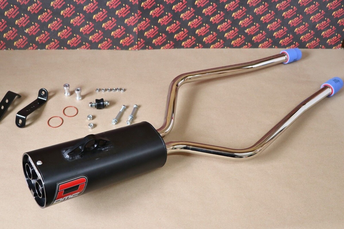 GLORY original silencer No1（新品未使用） Yamaha Banshee CHROME DMC 916 998 single silencer only 1987-2006
