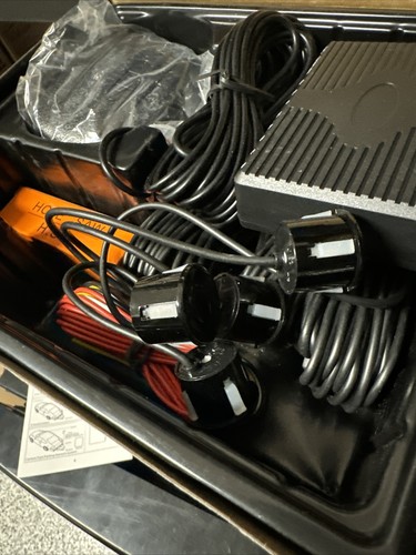 4 Parksensoren LCD Auto Backup Rückwärts Radarsystem Alarm Kit - Bild 6 von 7