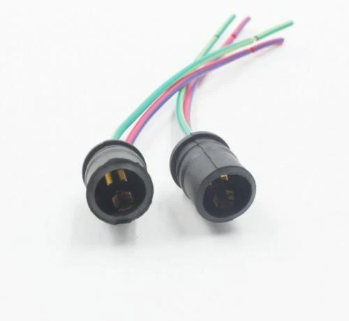 4X T10 W5W 501 505 507 Capless Wedge Bulb Holder Socket Soft Fitting 6v 12v 24v - Image 3 of 4