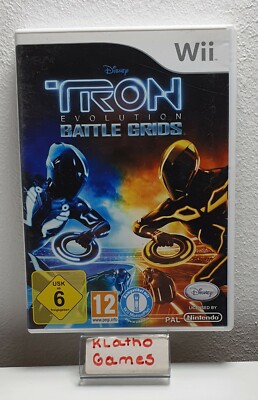 Nintendo - Wii - Spiel - Disney Tron Evolution Battle Grids - OVP+Anl. C5206