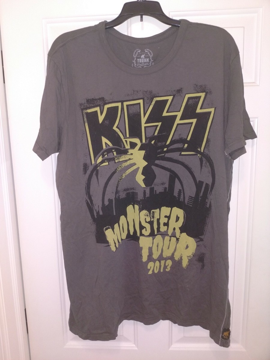 【KISS / Tシャツ】MONSTER TOUR 2013 KISS Monster Tour 2013 vintage t shirt Spider We Came We