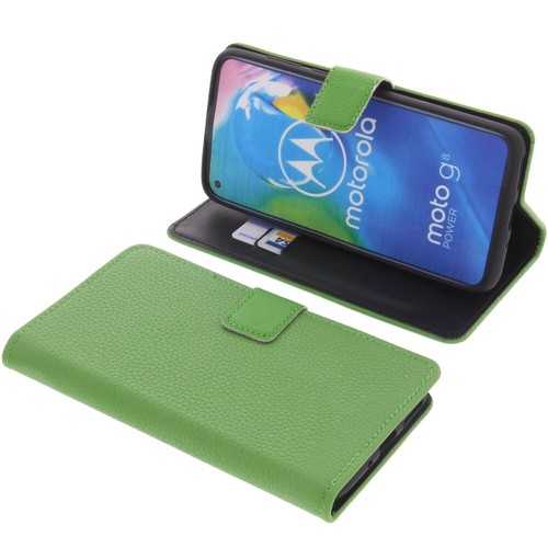 Originale Portafoglio Custodia Per Moto G8 Più XT2019 Pelle Cover Cellulare - Foto 10