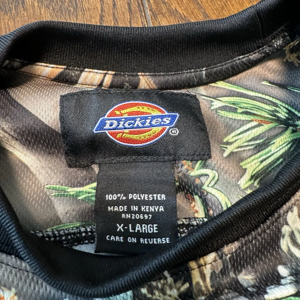 Camiseta Dickies Masculina XL Caça Wayne Carlton Arid Vanish Gola Redonda Manga Longa - Imagem 4 de 4