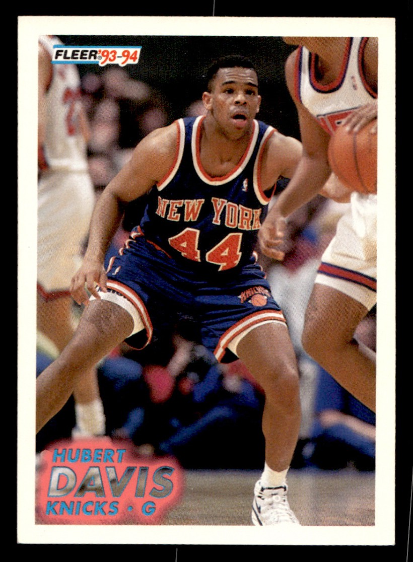 Fleer - Hubert Davis Basketball card New York Knicks Raw Trading Card