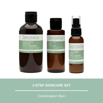 SENSATIA BOTANICALS 3 Step Skincare Set Improve Skin Tone - Mischhaut