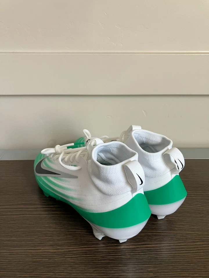 Men's Nike Air Zoom Vapor Pro 1 Green White Football Cleats HM8850-100 Size 8.5 - Image 3 of 4