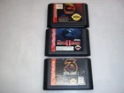 Mortal Kombat 1 2 3 II Trilogy Lot (Sega Genesis) Authentic Game Cartridge Only