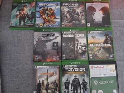Lot of 10 Microsoft Xbox One Games (TESTED) (Fast Shipping) FPS & Action Bundle