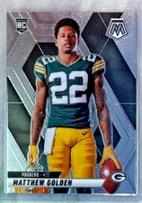 Matthew Golden 2025 Panini Mosaic Image Variation Rookie Card-#285 Packers RC