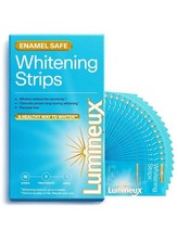 Lumineux Teeth Whitening Strips Kit - 9 Treatments - Peroxide Free - Exp. 11/26
