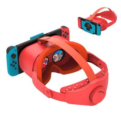 VR-Headset für Nintendo Switch/OLED VR-Brille mit verstellbaren Linsen Kopfband
