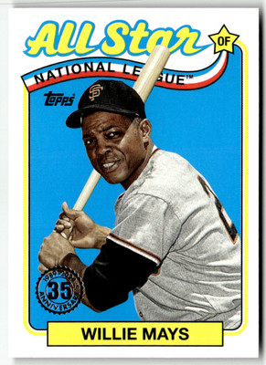 2024 Topps Series One MLB No. 89ASB-4 Willie Mays All-Star National League