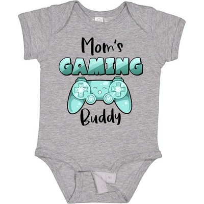 Inktastic Mom's Gaming Buddy- Aqua Controller Baby Bodysuit Pop Culture Gamer