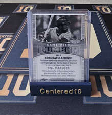 2024 Leaf Lumber Game-Used Lumber GUL-8 Bill Madlock Jumbo Bat Relic /4