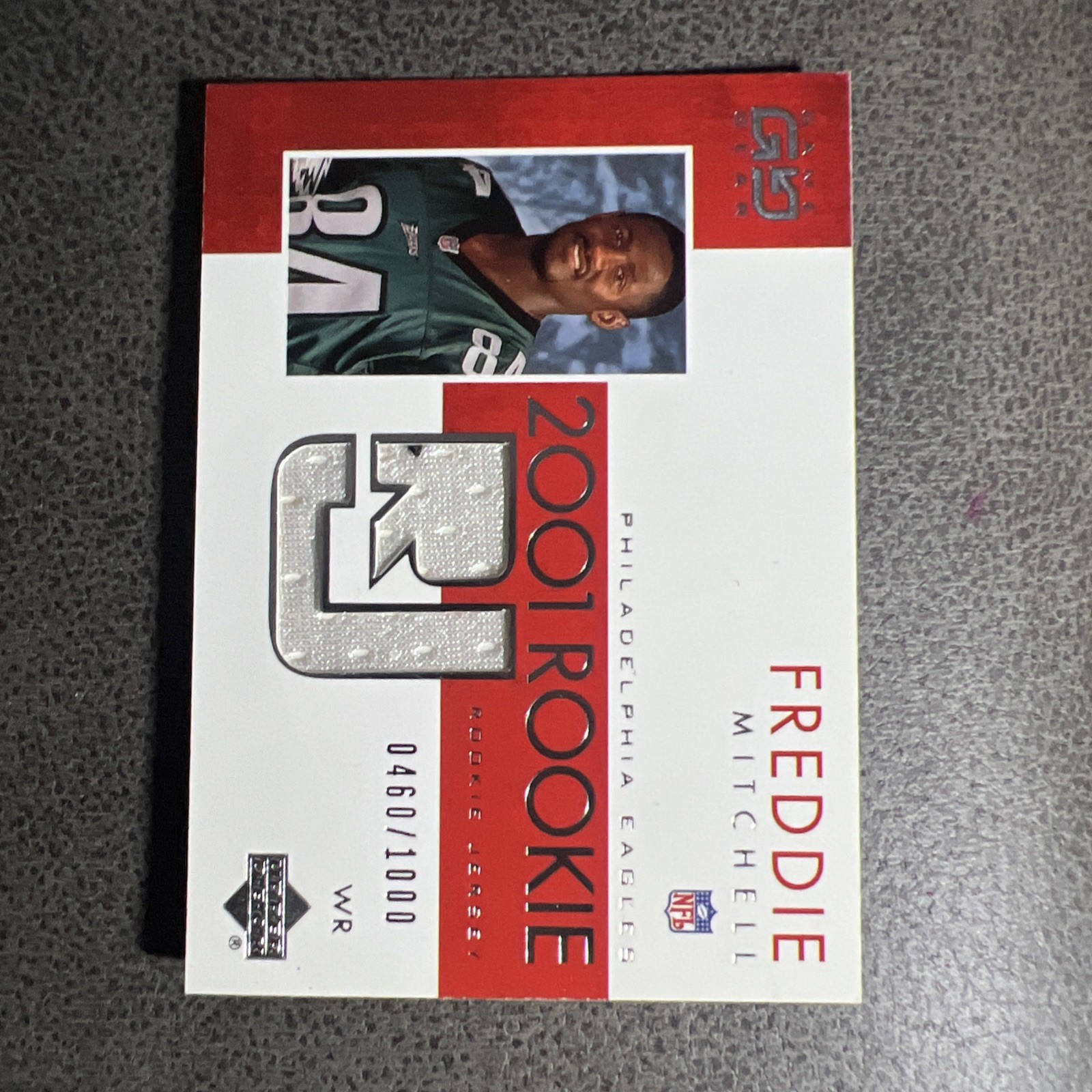 Freddie Mitchell Upper Deck Game Gear #99 Base
