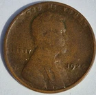 1924-D Lincoln cent Semi-Key date