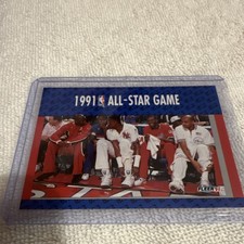 Fleer 1991 NBA All-Star Game Enemies – A Love Story #233 NBA Trading Card