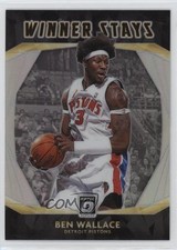 2020-21 Panini Donruss Optic Winner Stays Holo Prizm Ben Wallace #11 HOF 1q9