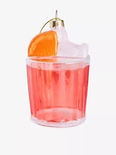 Selfridges Edit Negroni Cocktail Christmas Hanging Decoration BNWT RRP£22