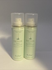  LOT OF 2 Drybar Travel Size Detox Dry Shampoo, 1.4 oz, ORIGINAL SCENT- NEW