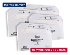 Gmark Paper Toilet Seat Covers, Thick Strength 100 Virgin Paper, Disposable Hal