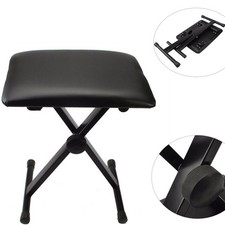 Electronic Piano Bench Stool Seat Professionalism "X" shape Adjustable Folding