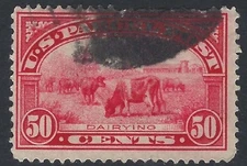 US Sc. # Q10 - Used - thin, crease - Good Looking Filler!               (P-9414)