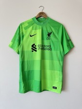 Camiseta de portero de fútbol Liverpool 2021-2022 kit de camiseta de fútbol talla M para hombre”