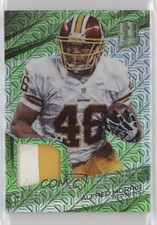 2015 Panini Spectra Sunday Best Neon Green Prizm 23/25 Alfred Morris #SB-AM a3q