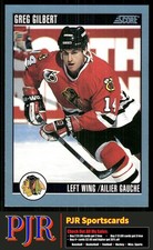 Greg Gilbert 1992-93 Score Canadian #134 Chicago Blackhawks