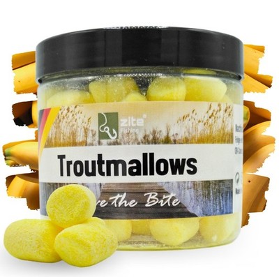 Zite Fishing Troutmallows Banane gelb 40 g