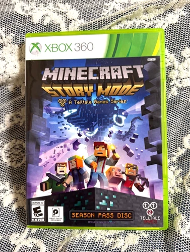 Minecraft Story Mode Season Pass Disc Xbox 360 Tested & Working