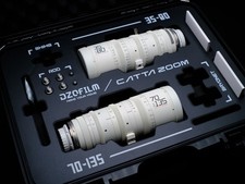 DZOFilm CATTA ZOOM 35-80mm  70-135mm T2.9 E-Mount Cine Zoom Lens White Kit