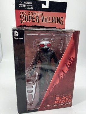 DC Collectibles Super-Villains Black Manta Action Figure New 52 Aquaman Plastic
