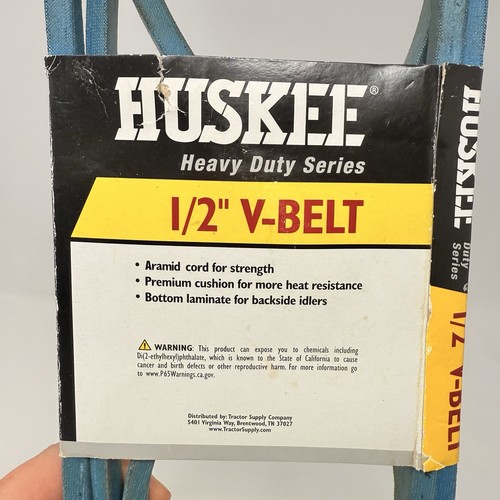 Huskee Belt 1/2" x 105" V-Belt A103K/4L1050K ARAMID Cord, CHD0622, 44-61949 - Picture 3 of 7