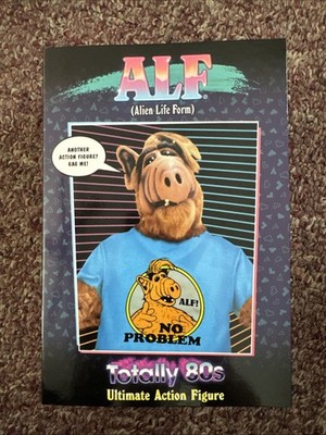 Alf (Alien Life Form) Totally 80s 7''  Ultimate Action Figure NECA   Reel Toys