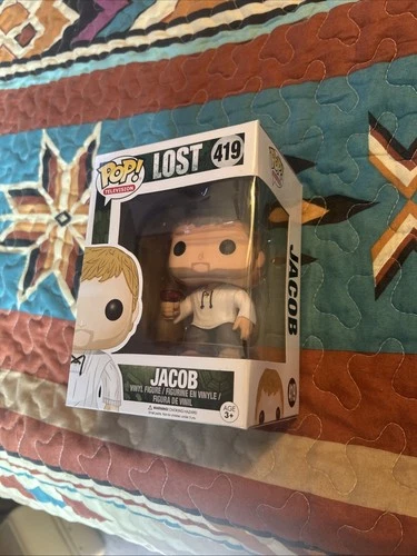 Funko POP! Television Lost Jacob #419 Vinyl Figure DAMAGED BOX SEE PICS