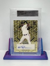 2022 Leaf Metal KUMAR ROCKER Pre-Production Proof Super Prismatic Gold Auto 1/1