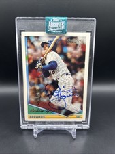 2024 Topps Archives Signature Series Robin Yount Topps Gold 1/1 Auto Brewers