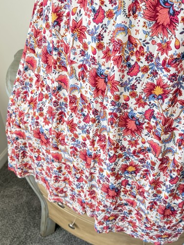 Camiseta Cynthia Rowley Vestido Columpio Talla 2X Jersey Tejido Mezcla Rayón Pullover - Imagen 6 de 12