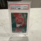 2020 PANINI MOSAIC GREEN MOSAIC #1 PATRICK MAHOMES II PSA 10