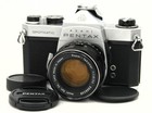 【Exc+5】PENTAX SP Spotmatic 35mm Film Camera Super-Takumar 55mm f1.8 Lens...