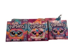 Furby Furblets Mini Friends Lot of 3 45 Sounds, Gamer Furbish Phrases