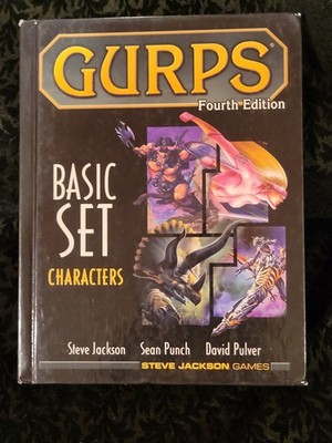 GURPS Basic Set Characters, Fourth Edition Book by Jackson, Steve, Pulver, David