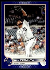 2022 Topps Blue Wily Peralta Detroit Tigers #653