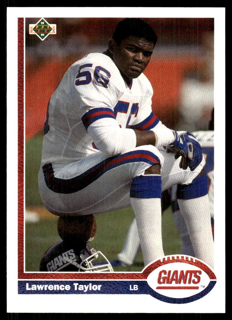Lawrence Taylor 1991 Upper Deck #445 Giants FREE SHIPPING StackedPacks