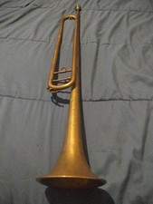 1930s CONN 26 In Brass Bugle With Schilke Mouthpiece
